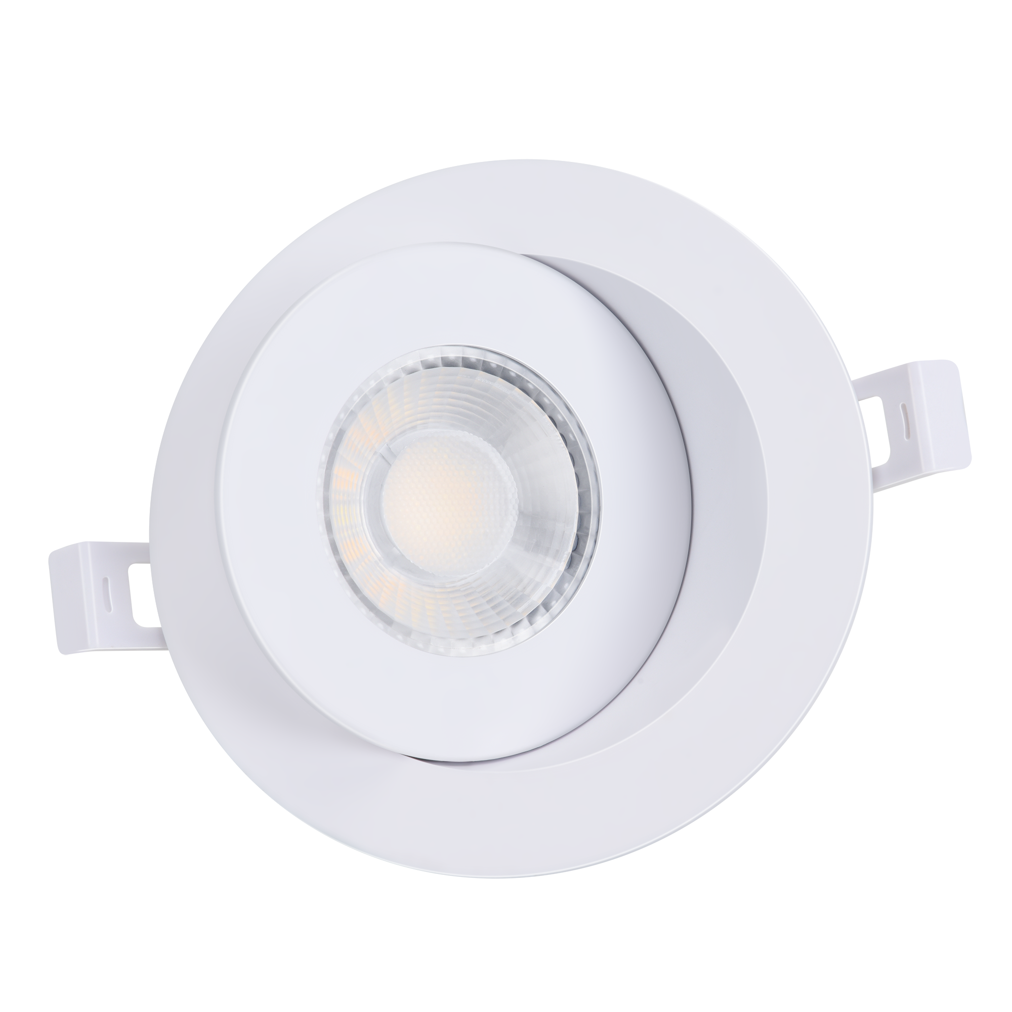 4 '9W LED globo ocular empotrado cardán abajo luz 3CCT IP54 ubicación húmeda 900LM regulable ETL Energy Star certificado