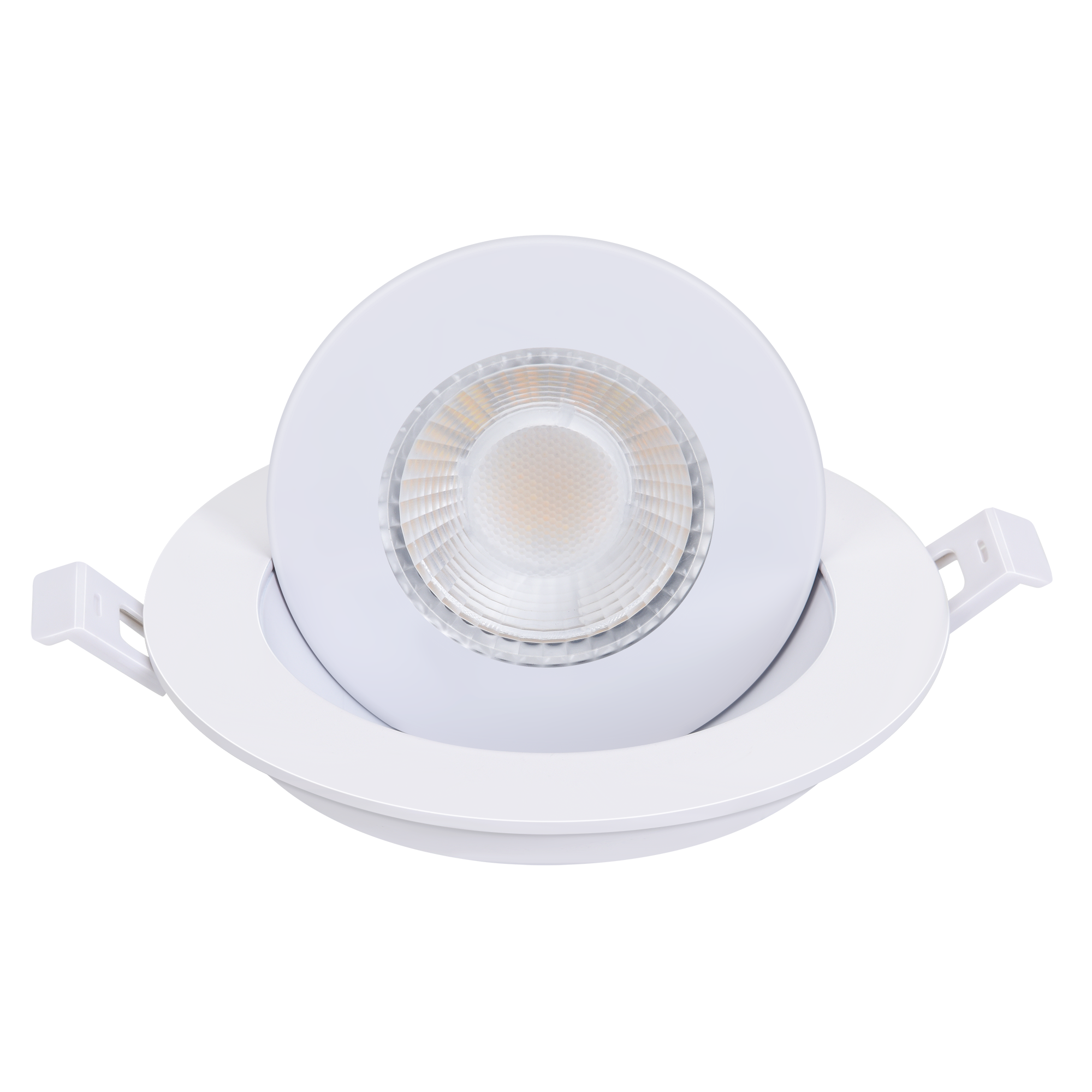 4 '9W LED globo ocular empotrado cardán abajo luz 3CCT IP54 ubicación húmeda 900LM regulable ETL Energy Star certificado