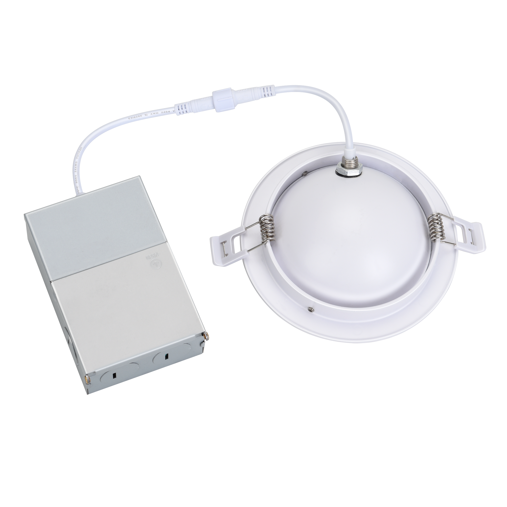 Downlight YG013D9-R-2L-WL-2.4G de cardán con globo ocular LED con control remoto de 4 pulgadas y 2,4G