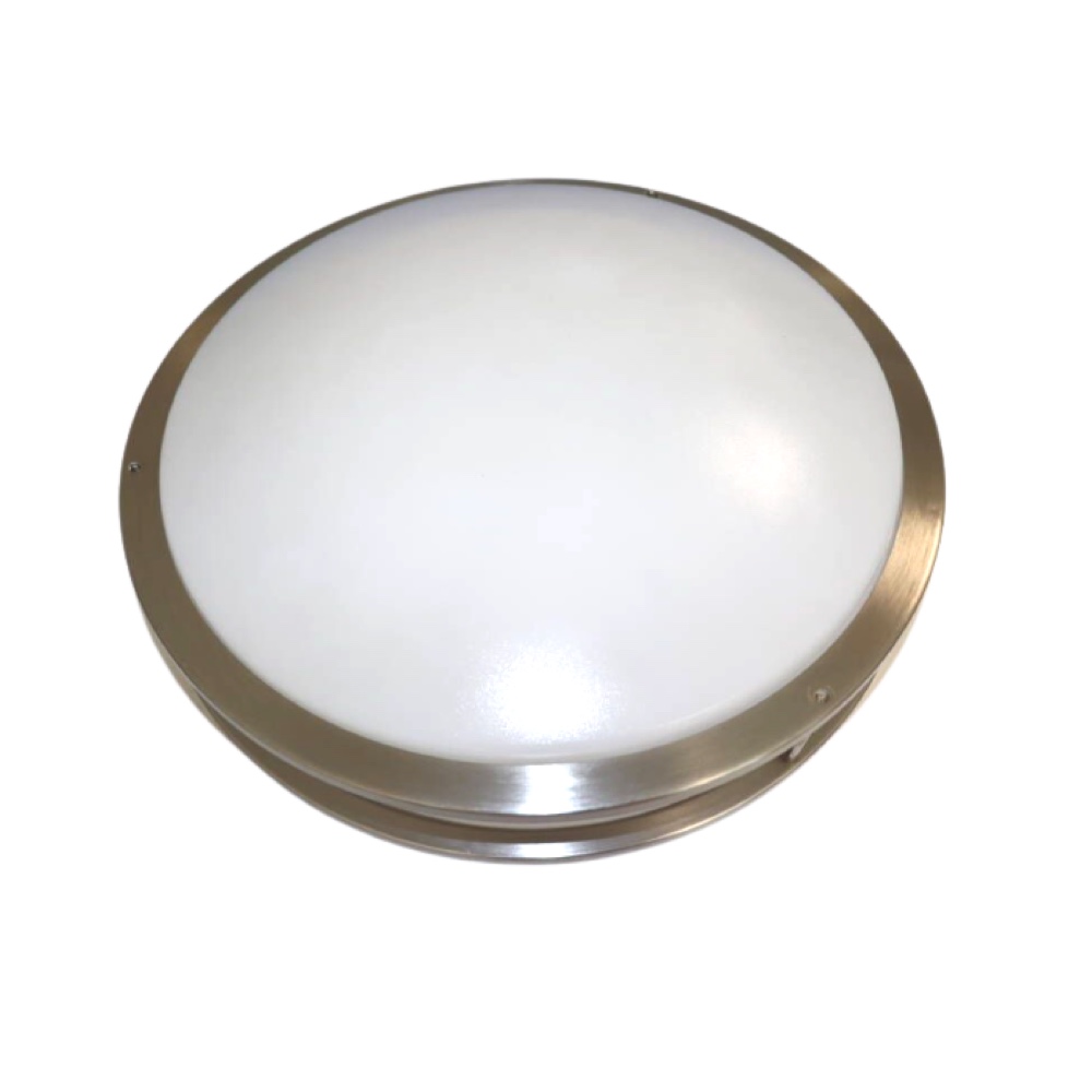 Luz LED empotrada de doble anillo