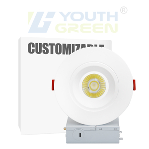 Iluminación de techo empotrada LED de 4 pulgadas Downlight antideslumbrante