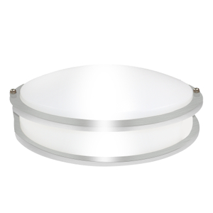 Luz LED empotrada de doble anillo