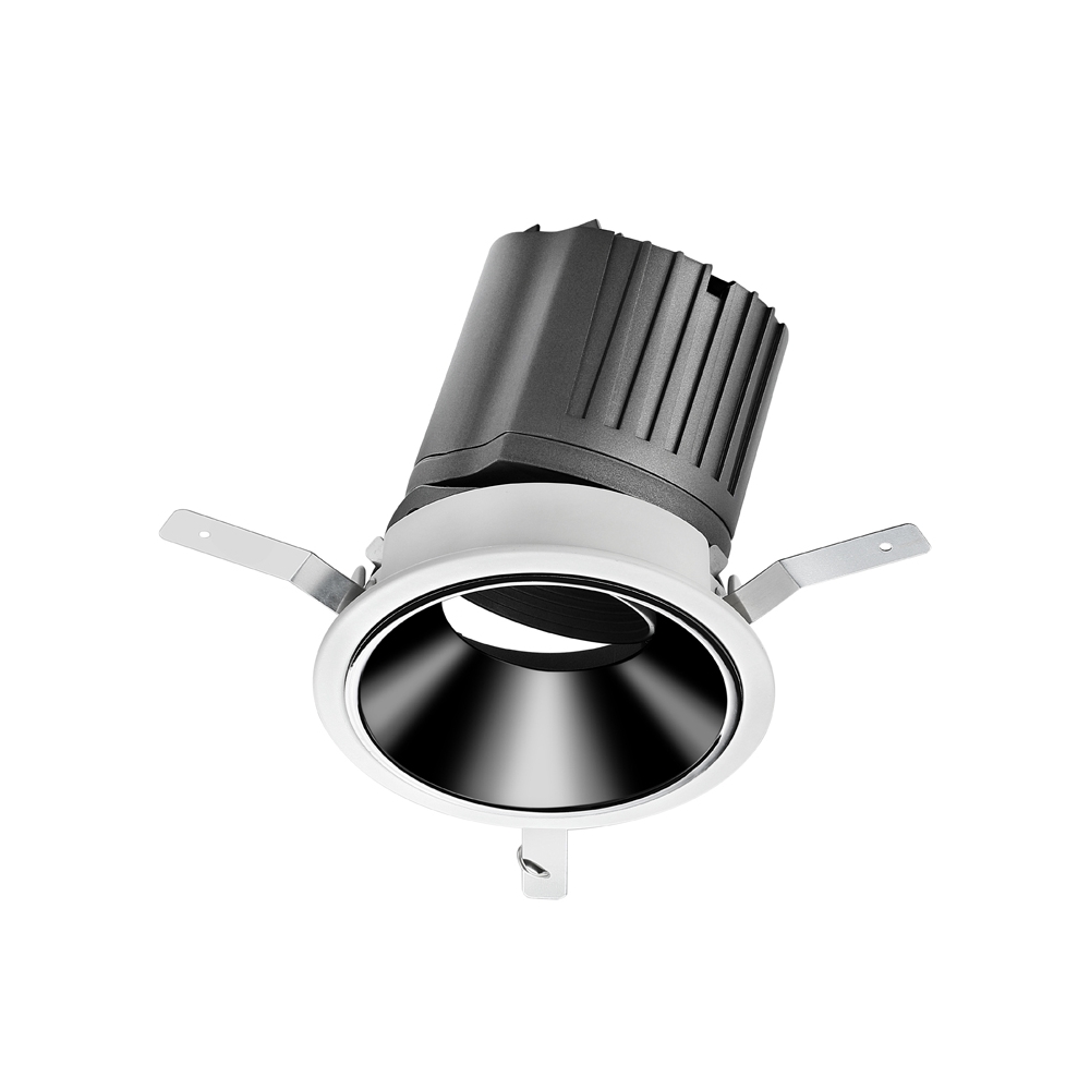 Menos serie UGR&lt;10 Downlight LED COB cuadrado redondo 15D-38D Downlight ajustable con ángulo de haz