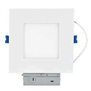 4in 6in ETL listado IC clasificado cuadrado 3000K/4000K/5000K/6000K/3CCT/5CCT Downlight LED empotrado regulable seleccionable 